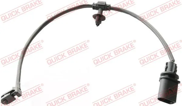 Warning Contact, brake pad wear